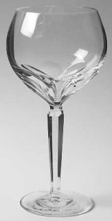 Waterford Neve Wine Glass   Clear, Panels On Bowl