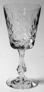 Tiffin Franciscan Deauville Water Goblet   Stem #17711, Cut