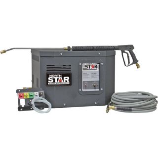NorthStar Electric Cold Water Stationary Pressure Washer   3000 PSI, 2.5 GPM,