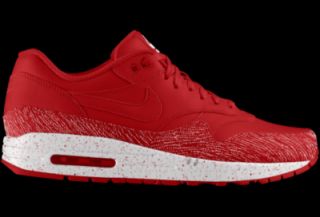 Nike Air Max 1 Premium iD Custom Kids Shoes (3.5y 6y)   Red