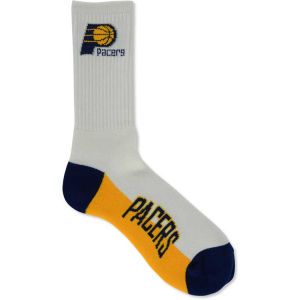 Indiana Pacers For Bare Feet Crew White 506 Sock