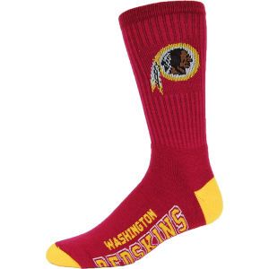 Washington Redskins For Bare Feet Deuce Crew 504 Socks