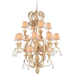 Crystorama Lighting CRY 6610 CM CL MWP Winslow Winslow 16 Light Champagne Chande
