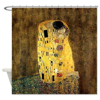 CafePress The Kiss Shower Curtain Free Shipping! Use code FREECART at Checkout!