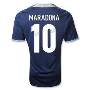 adidas Argentina 11/12 MARADONA Away Soccer Jersey