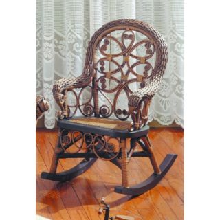 Victorian Wicker Childs Rocking Chair   VCHR W/W