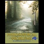 Philosophical Problems  An Annotated Anthology, Reprint