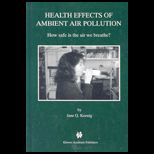 Health Effects of Ambient Air Pollution