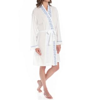 Eileen West 5114595 Meadow Short Wrap Robe