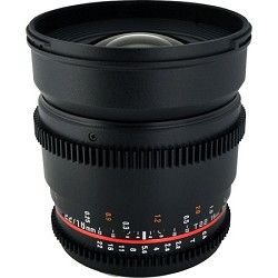 Rokinon CV16M C 16mm T2.2 Cine Wide Angle Lens for Canon EF Mount Cameras