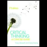 Critical Thinking Concise Guide