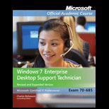 Windows 7 Enterprise Desktop Support Technician Revised and Expanded