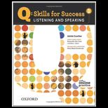 Q : Skills for Success   Listening and Speaking 1  With Access