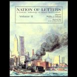Nation of Letters : A Concise Anthology of American Literature, Volume II