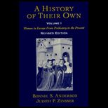 History of Their Own : Women in Europe from Prehistory to the Present, Volume I