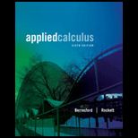 Applied Calculus