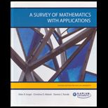 Survey of Mathematics With Apps. (Custom)