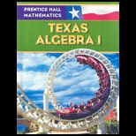 Prentice Hall Mathematics: Texas Algebra 1