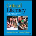 Critical Literacy  Context, Research, and Practice in the K 12 Classroom