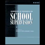 Handbook of Research on School Super.