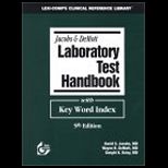 Laboratory Test Handbook : With Key Word Index