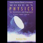 Modern Physics for Scientists and Engineers, Student Solutions Manual