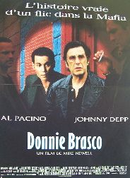 Donnie Brasco (Petit French) Movie Poster
