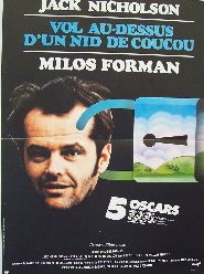 One Flew Over the Cuckoos Nest   Oscar Poster (Petit French) Movie