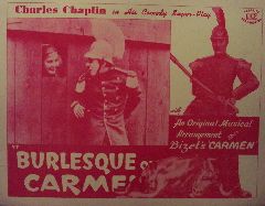 Burlesque on Carmen   Rare Re Release (Original Lobby Card   A)