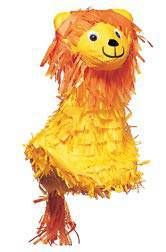 Lion Pinata With Pull String Kit Each