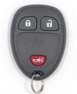2009 Pontiac Torrent Keyless Entry Remote   Used