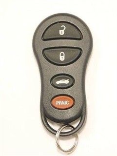2003 Chrysler Sebring Sedan & Convertible Keyless Entry Remote