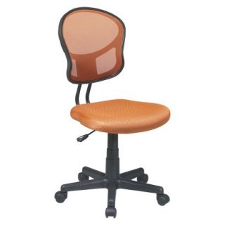 Task Chair: Office Star Mesh Task Chair   Orange