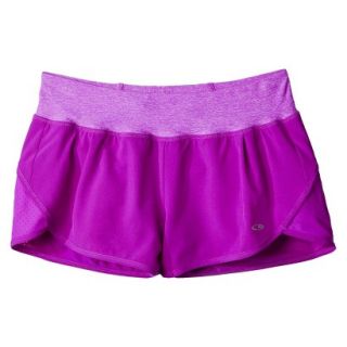 C9 by Champion Womens Premium Woven Run Short   Purple XL