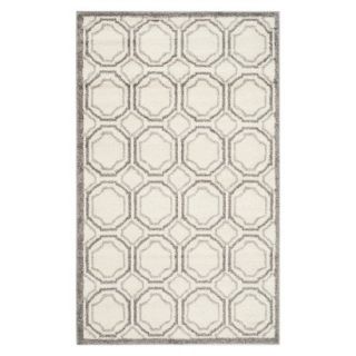 Safavieh Amala In/Out Accent Rug   Light Gray (3x5)