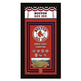 MLB Boston Red Sox Framed Championship Banner