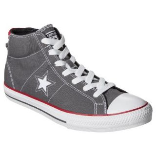 Mens Converse One Star Midtop Sneaker   Gray 8