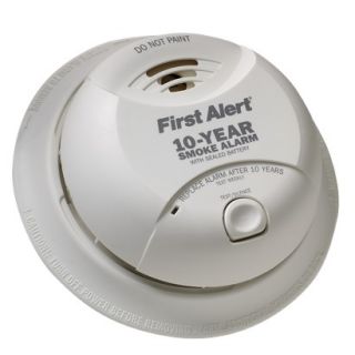 First Alert SA340CN Sealed Smoke Alarm with 10 Year Lithium Battery