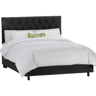 Skyline California King Bed: Skyline Furniture Edwardian Upholstered Velvet Bed