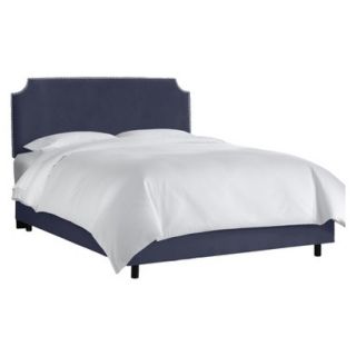 Skyline Queen Bed: Skyline Furniture Lombard Nail Button Notched Bed   Premier