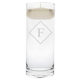 Diamond Initial Floating Unity Candle F