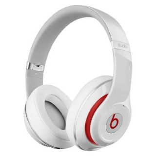Beats by Dre Studio Over the Ear Headphones   White (900 00078 01)