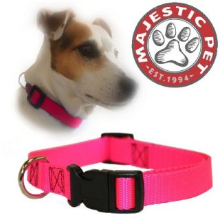 Majestic Pet Adjustable Collar   Pink (Medium)
