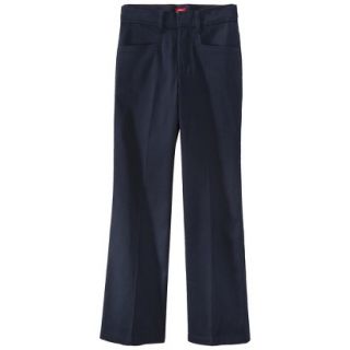 Dickies Girls Classic Fit Stretch Flare Bottom Pant   Navy 7