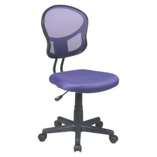 Task Chair: Office Star Mesh Task Chair   Purple