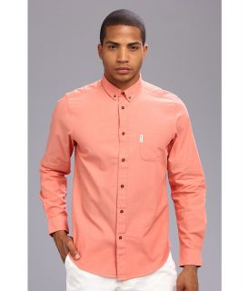 Ben Sherman L/S Chambray Shirt Mens Clothing (Red)