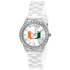 Miami Hurricanes Game Time Pro Womens Frost Watch