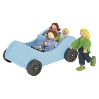Melissa & Doug Road Trip! Wooden Car & Pose able Passengers