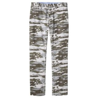 Mossimo Supply Co. Mens Slim Fit Chino Pants   Mesa Gray Camouflage 32x32