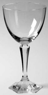 Baccarat Opera Claret Wine   Clear, No Trim      Cut/Faceted Stem